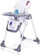 Детский стульчик для кормления Caretero Luna Grey (5903076301826)